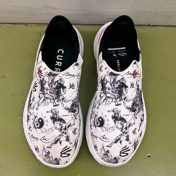 Unisex Curry x Bruce Lee SlipSpeed™ Under Armour Shoes W8 M6.5 - Picture 1 of 7